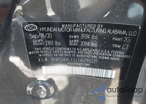 5NPD84LF5LH629651